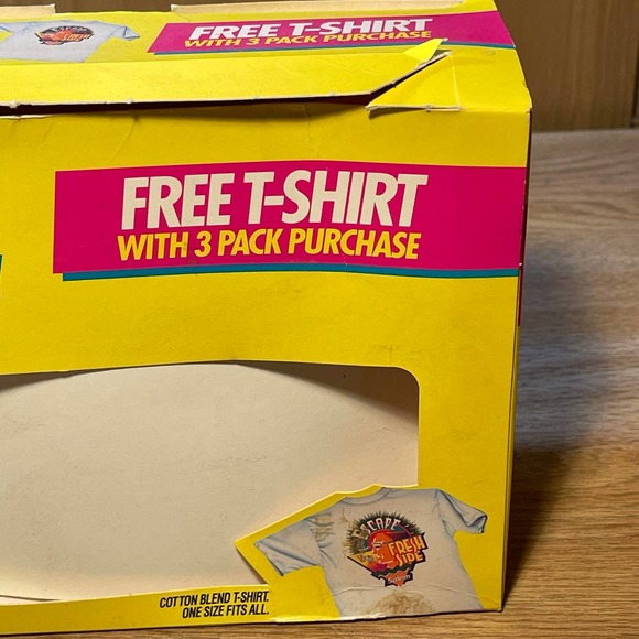 Vintage 1992 Salem Fresh Wrap Escape to the Fresh Side T-shirt Adult‎ XL NIB - Picture 3 of 10